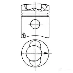 Поршень KOLBENSCHMIDT 4028977170553 ZTL1Z J 93741600 2967411