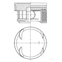 Поршень KOLBENSCHMIDT V 0GS8U 41724600 1437956722