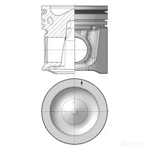 Поршень KOLBENSCHMIDT 4028977463822 2969116 LCM4IT 8 99843600