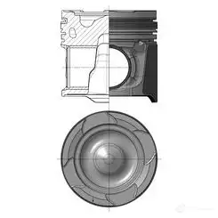 Поршень KOLBENSCHMIDT OQXQMC G 40910600 1424784728 4028977866586
