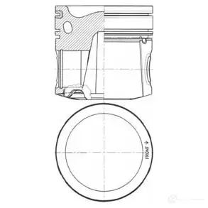 Поршень KOLBENSCHMIDT 2953042 4028977740114 41082600 C7 M16