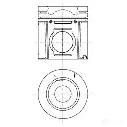 Поршень KOLBENSCHMIDT 4028977870873 O0CX9 K 40457600 1192271994 изображение 0