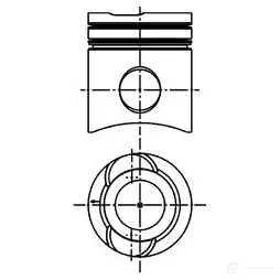 Поршень KOLBENSCHMIDT 2952674 4028977620263 4NQ CS 40275600 изображение 0