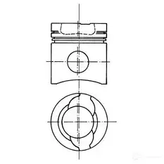 Поршень KOLBENSCHMIDT Z W45QB 90585600 2963798 4028977120008