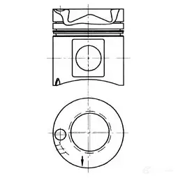 Поршень KOLBENSCHMIDT 5M UN0BT 93171600 2966506 4028977134739