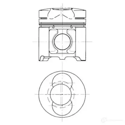 Поршень KOLBENSCHMIDT 94654600 P31ER 30 4028977312809 2968345