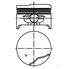 Поршень KOLBENSCHMIDT 40311600 4028977623639 YT VHCP 2952722 изображение 0