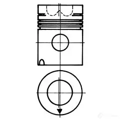 Поршень KOLBENSCHMIDT 2963174 4028977104923 90112600 RSHN CP изображение 0