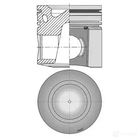 Поршень KOLBENSCHMIDT 2953095 135I F 41475620 4028977841378 изображение 0