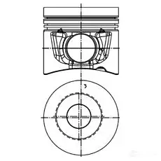Поршень KOLBENSCHMIDT R7H2 8HC 40289600 4028977613784 2952689