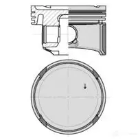 Поршень KOLBENSCHMIDT 40795600 1437956253 I 7IYB изображение 0