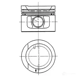 Поршень KOLBENSCHMIDT 4028977131295 90942620 VO43 EL 2964190 изображение 0