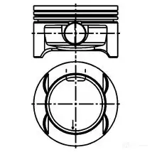 Поршень KOLBENSCHMIDT 41642610 4028977866241 2953137 21 1U9 изображение 0