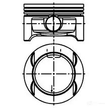 Поршень KOLBENSCHMIDT 41642600 L SSIWK 2953136 4028977866234