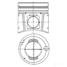 Ремкомплект, поршень и втулка KOLBENSCHMIDT QBW 6Q 4028977498190 99973960 2969196 - Изображение 1