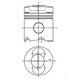 Водяной насос, помпа KOLBENSCHMIDT ZM ZIIE8 4028977012907 50005019 2953874