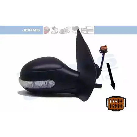 Наружное зеркало JOHNS XQWKU B 1348100 57 26 38-76 1G3DGMU изображение 0