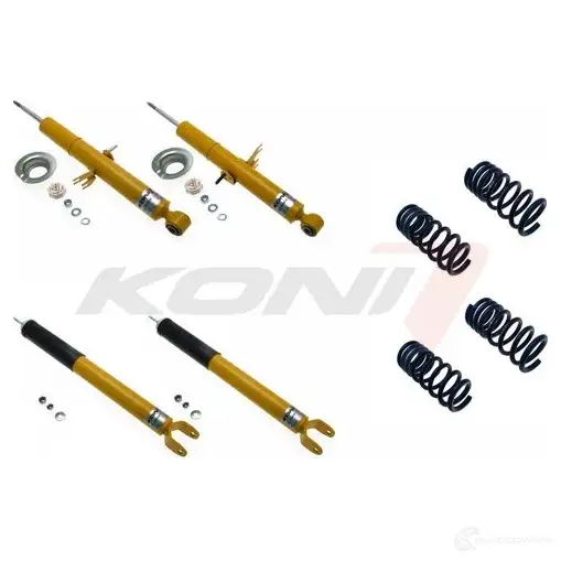 Комплект подвески, амортизаторы и пружины KONI 192001 82A8 35L 1140-9661