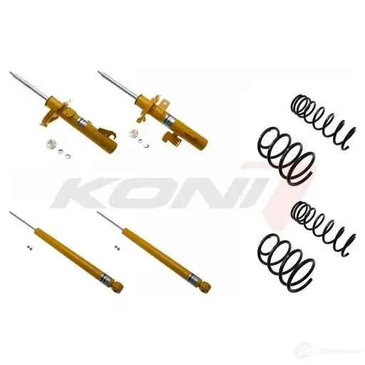 Комплект подвески, амортизаторы и пружины KONI 3KA RX 191724 1140-2285