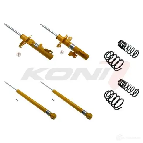 Комплект подвески, амортизаторы и пружины KONI 1140-2282 191721 46 9JZ88