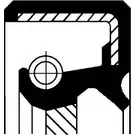 Сальник коленвала CORTECO 82027883 1382966 HTC Simmerring 19027883B