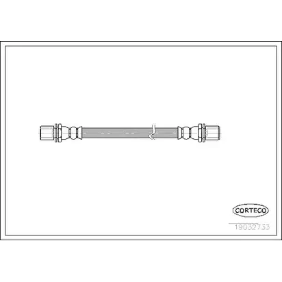 Тормозной шланг CORTECO LTB4G M 3358960095145 19032733 1383766 изображение 0