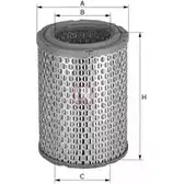 Воздушный фильтр SOFIMA DLE9LUE 1401582 7 B223E S 0680 A изображение 0