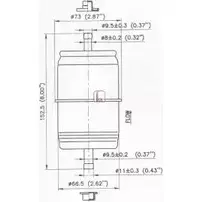 Топливный фильтр SOFIMA YQ0XG TE JFI S 1666 B 1401866 изображение 0