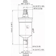 Топливный фильтр SOFIMA 77U YR 1401875 S 1675 B FSMVF