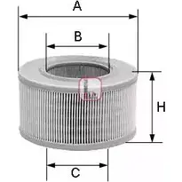 Воздушный фильтр SOFIMA 1 RPH2Z 37YOJMK 1402069 S 2360 A изображение 0