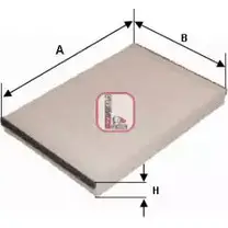 Салонный фильтр SOFIMA S 3159 C GHU2 TD IQ2GFAW 1402369