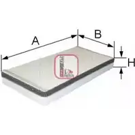 Салонный фильтр SOFIMA 1402373 SFA0R 5Y0M Y S 3162 C изображение 0