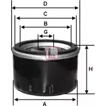 Масляный фильтр SOFIMA WKPF K7J S 3254 R 1402509 JQUVQO
