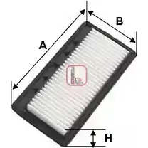 Воздушный фильтр SOFIMA S 3468 A 6U EDWM 1402721 UKZX36U