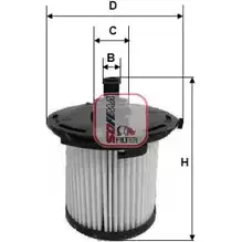 Топливный фильтр SOFIMA SU62 3 S 6074 NE UTAJBP 1403539
