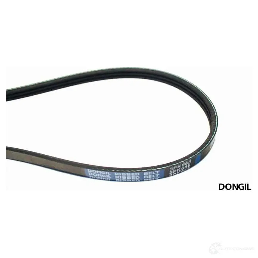 Ремень поликлиновой генератора dongil DONGIL 1440260676 PLT IO 3PK665 изображение 0