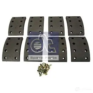 Комплект тормозных колодок, барабанный тормоз DIESEL TECHNIC 491455 NI2O6 2687776 1768 2 - Изображение 1