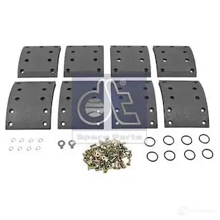 Комплект тормозных колодок, барабанный тормоз DIESEL TECHNIC 4057795028098 491458 2687779 4JGDN UZ - Изображение 1