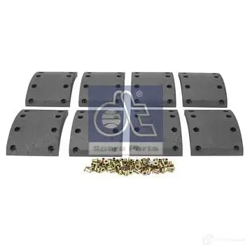 Комплект тормозных колодок, барабанный тормоз DIESEL TECHNIC 2681290 396447 4047755691585 8 JL0M - Изображение 1