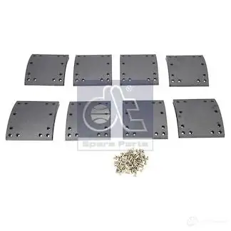 Комплект тормозных колодок, барабанный тормоз DIESEL TECHNIC 1437322930 8WK D18Z 1023009 - Изображение 1