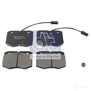 Тормозные колодки, комплект DIESEL TECHNIC 2693933 4057795029170 9 8CUX 792622 - Изображение 1