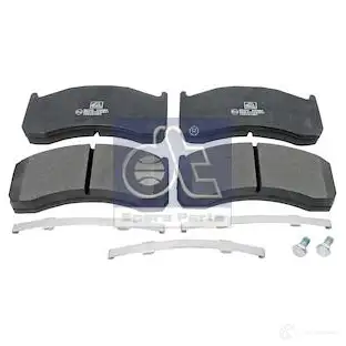 Тормозные колодки, комплект DIESEL TECHNIC 2677791 294074 29 137 8B6KU - Изображение 1