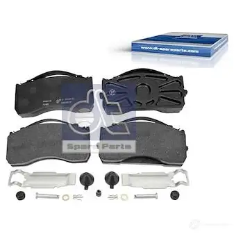 Тормозные колодки, комплект DIESEL TECHNIC 490933 2687545 2911 5 29148 - Изображение 1