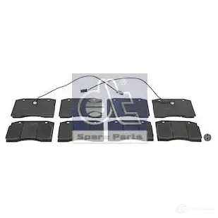 Тормозные колодки, комплект DIESEL TECHNIC 792640 2693936 JNUOL G 4057795247307 - Изображение 1