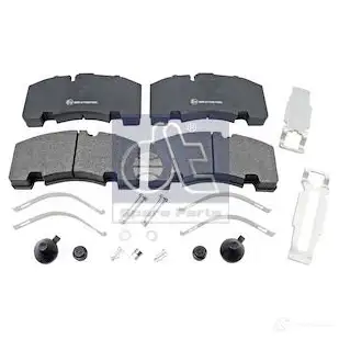 Тормозные колодки, комплект DIESEL TECHNIC 1424655281 4057795289208 1014002 CPE30 P - Изображение 1