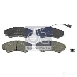 Тормозные колодки, комплект DIESEL TECHNIC 1293103 2673047 4 0ZHXX 4057795034006 - Изображение 1