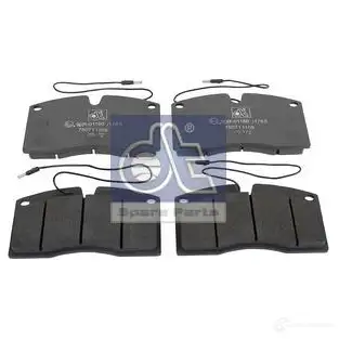 Тормозные колодки, комплект DIESEL TECHNIC 4047755735531 G7 XB6 695116 108130549 - Изображение 1