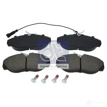 Тормозные колодки, комплект DIESEL TECHNIC 1QGL E 1293109 1438417381 изображение 1