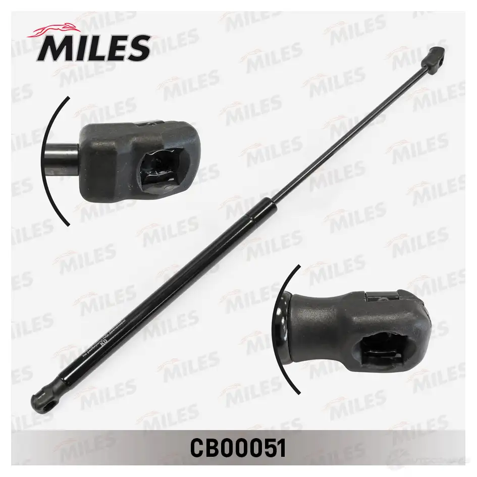 Амортизатор багажника MILES 1437174225 CB00051 DIG3 9U - Изображение 1