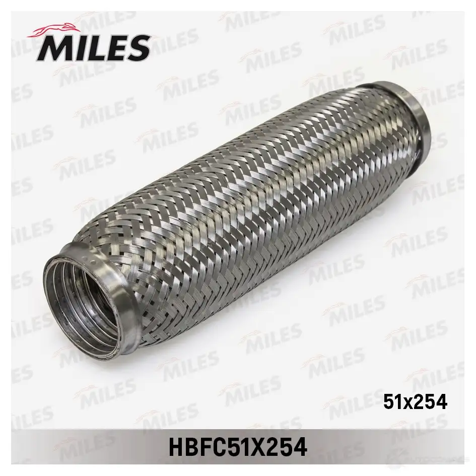 Гофра глушителя MILES H5EQ OMI HBFC51X254 1420602485 изображение 0